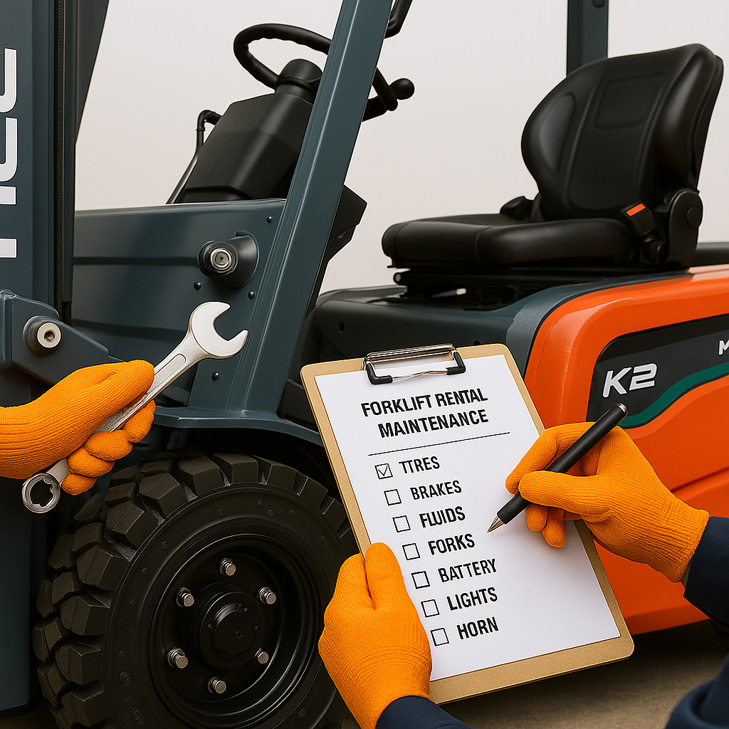 Forklift rental and maintenance
